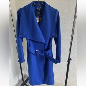 Ted Baker Royal Blue Trench Coat